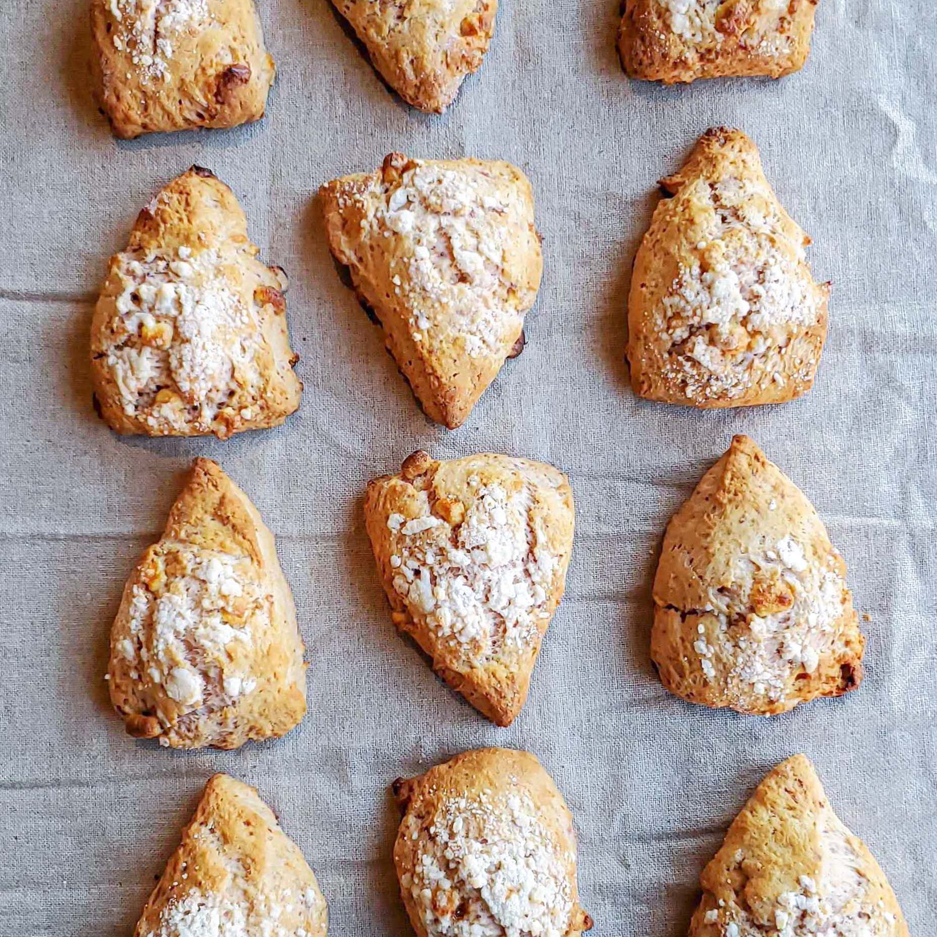 White Chocolate & Apricot Scones - Christies Bakery