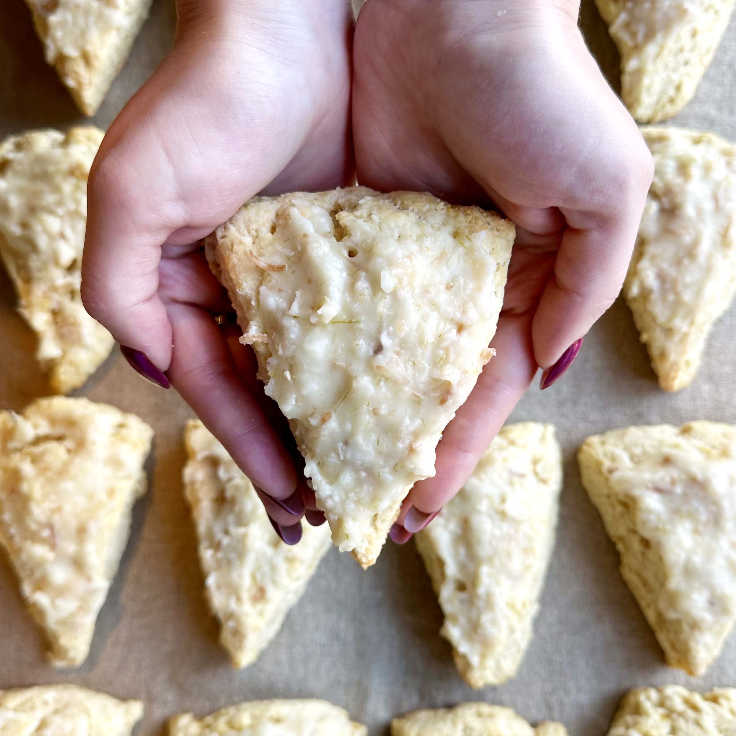 Mango Coconut Scones - Christies Bakery