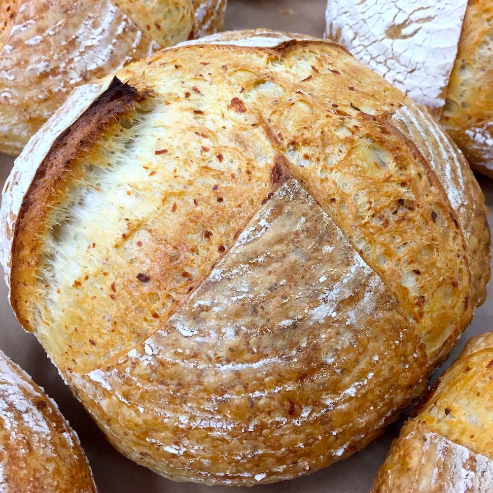 Asiago Garlic Sourdough - Thursday ONLY - Christies Bakery