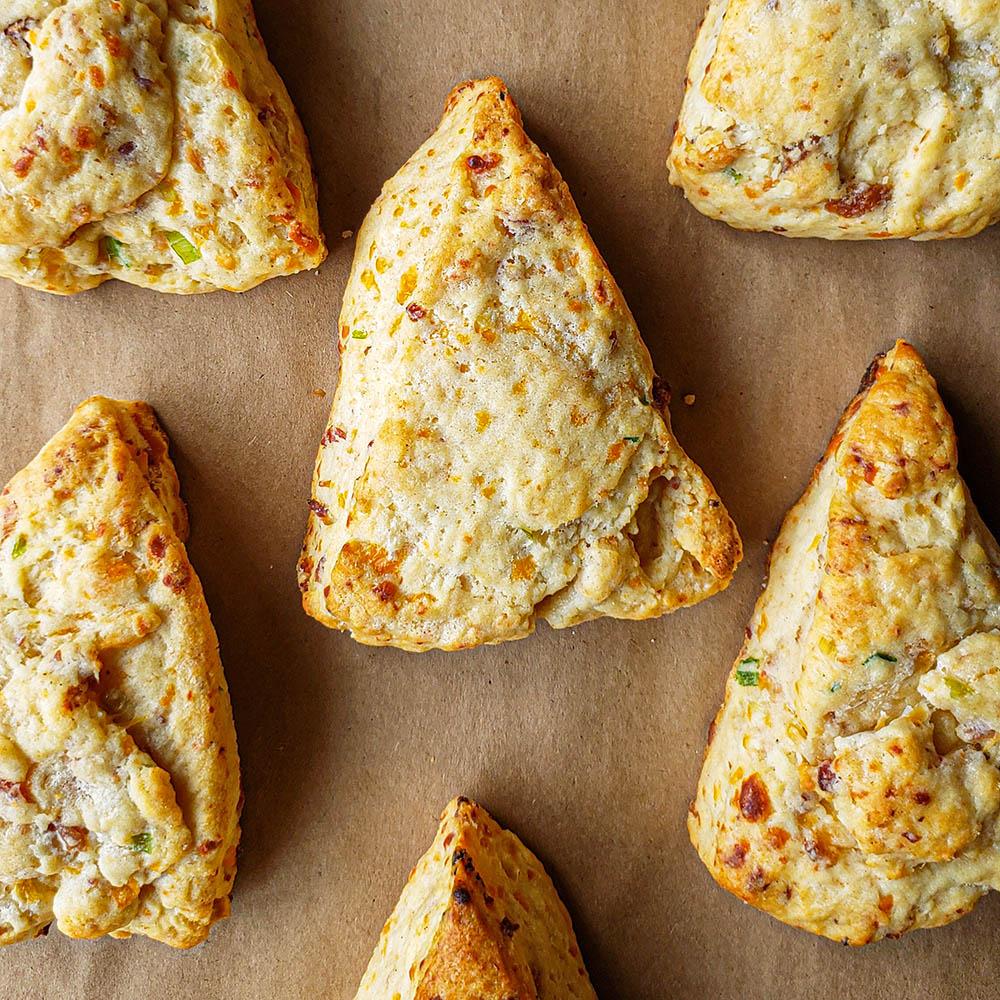Bacon, Cheddar & Chive Scones - Christies Bakery