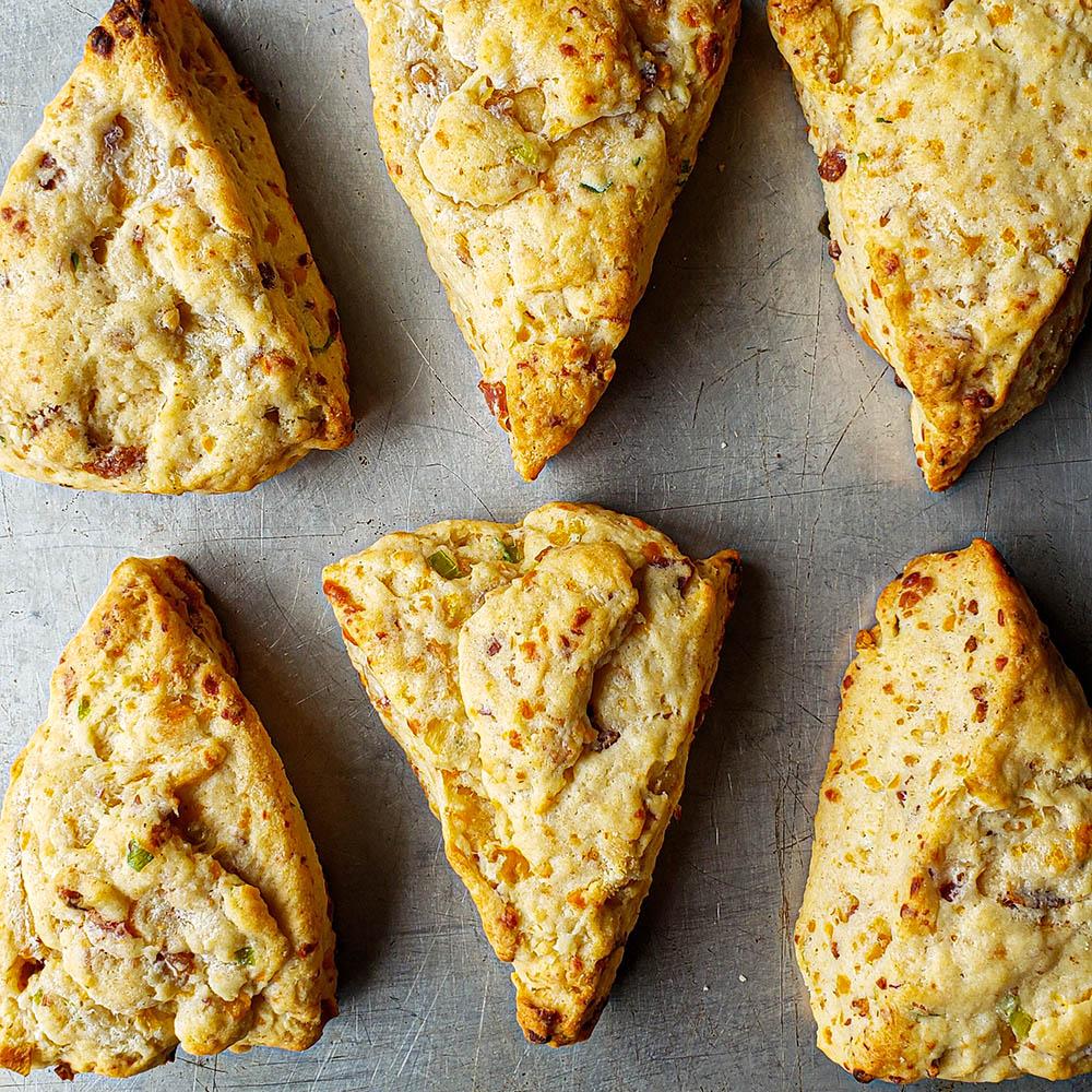 Bacon, Cheddar & Chive Scones - Christies Bakery