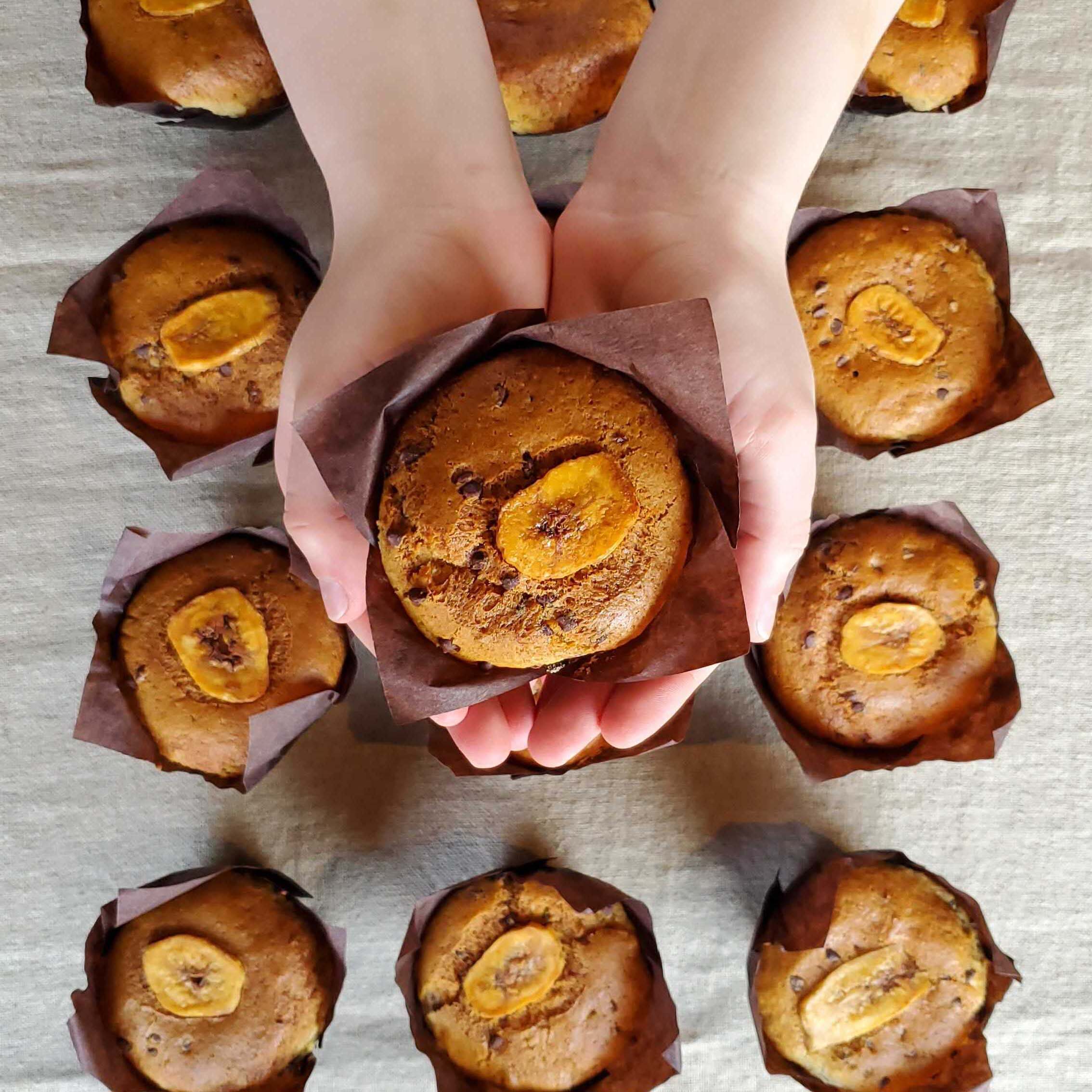 Banana Chocolate Chip Muffins - Christies Bakery