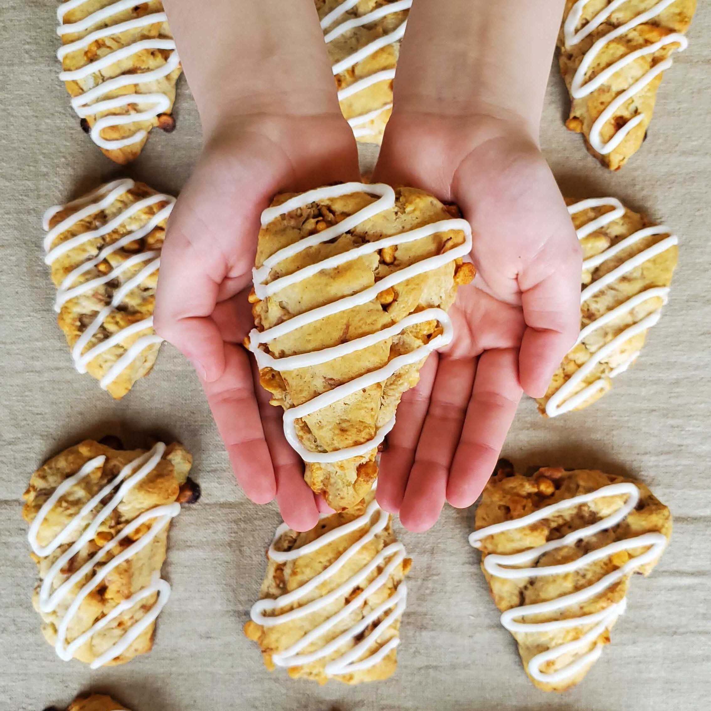 Caramel Apple Scones - Christies Bakery