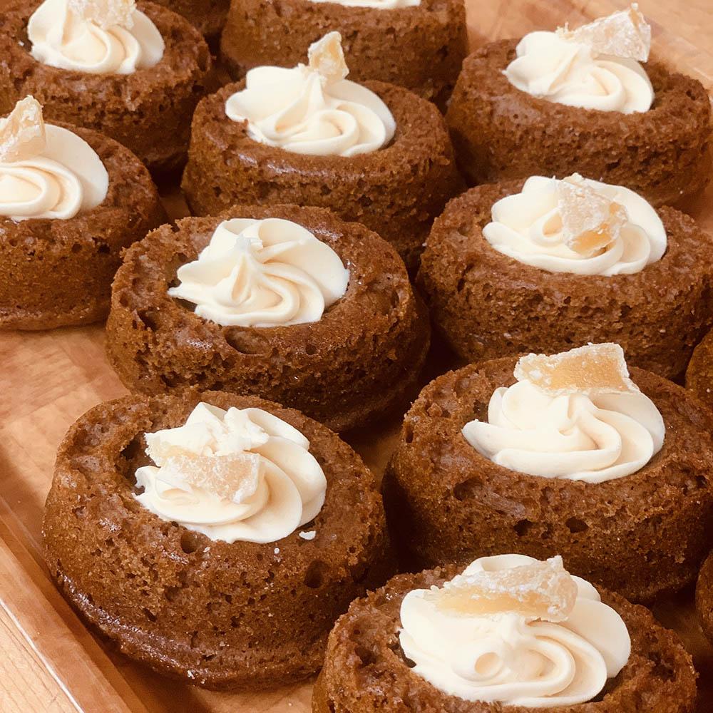 Gingerbread & Caramel Savarin - Christies Bakery