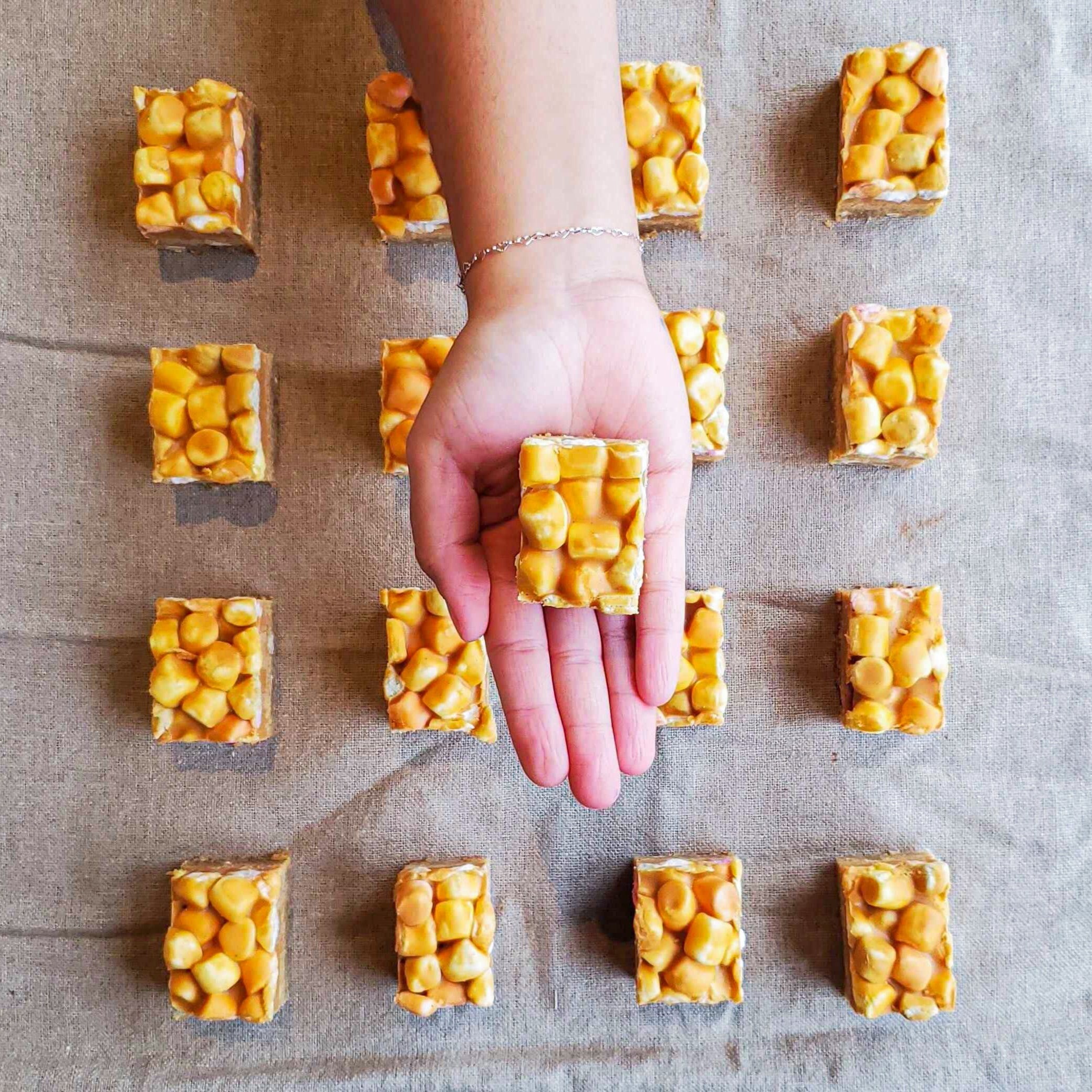 Peanut Butter Marshmallow Blondies - Christies Bakery